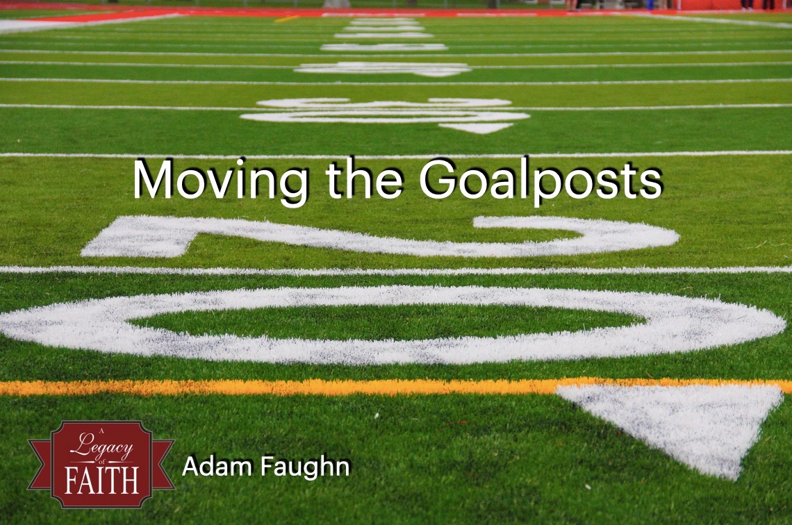 moving the goal posts