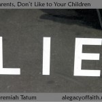 parents lie children